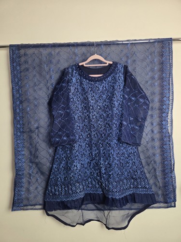 Ladies new organza kurta size - ladies,