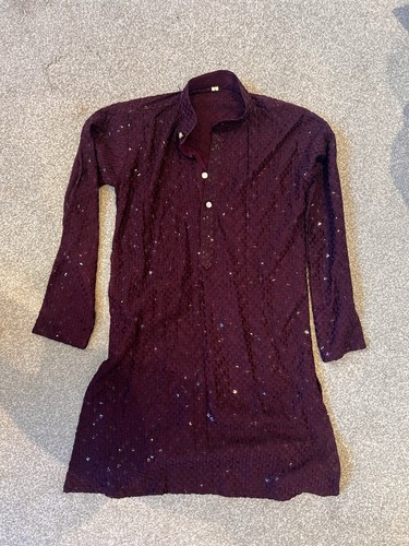 Boys sequin indian kurta age - indian,