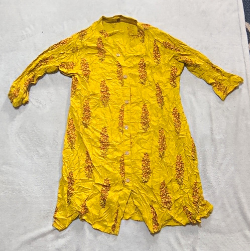 Women yellow synthetic - yellow,