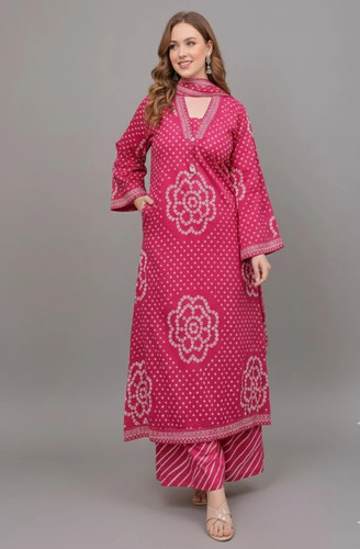 Women pink plus size indian - size,