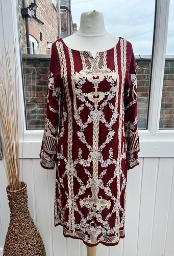 Maroon traditional indian - maroon,