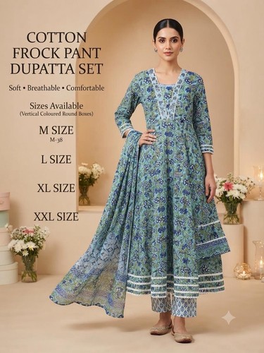 Indian women cotton floral - ,