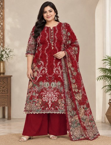 Red piece indian pakistani - red,